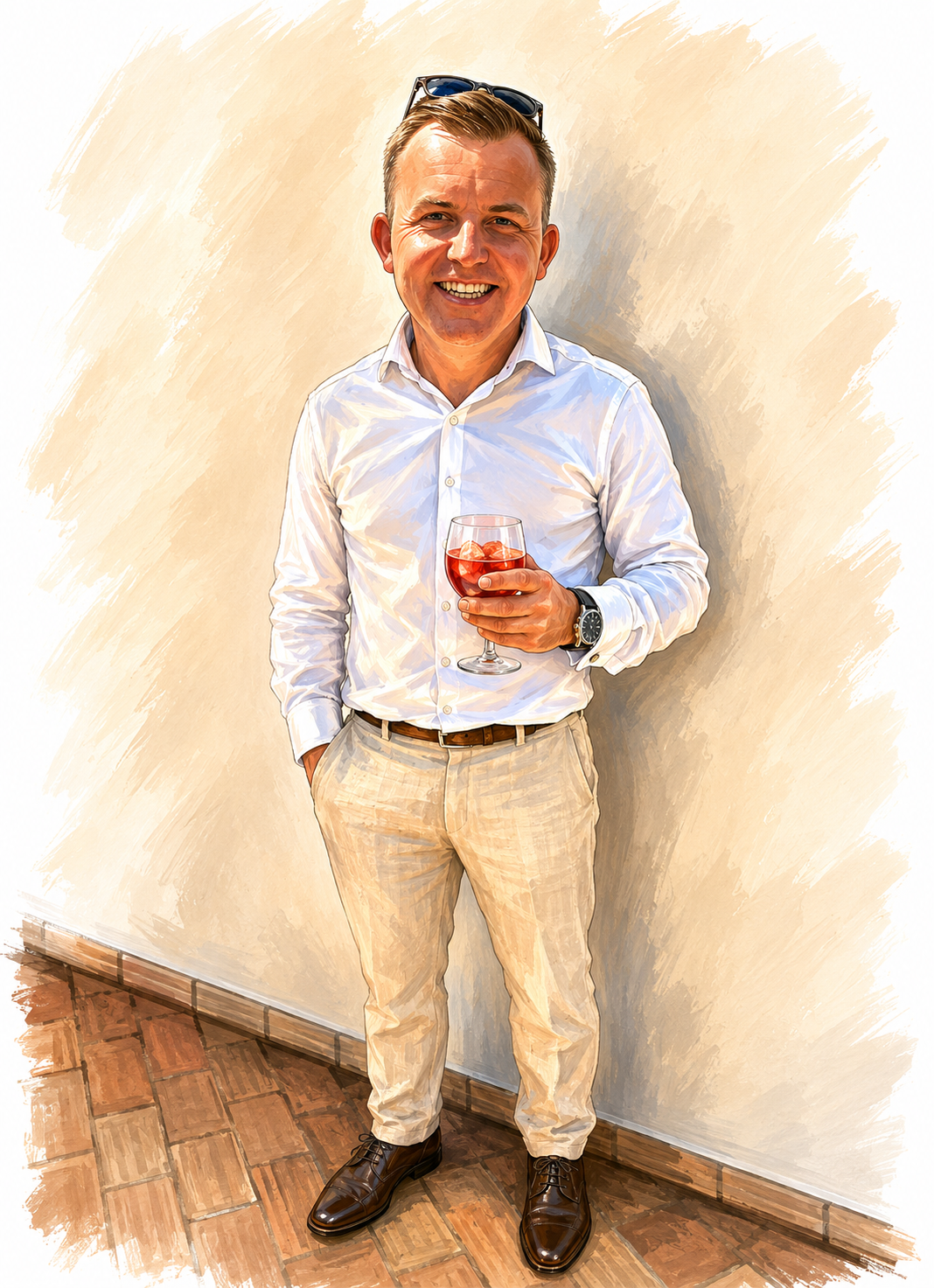 Callum, co-owner of Cafeina La Marina