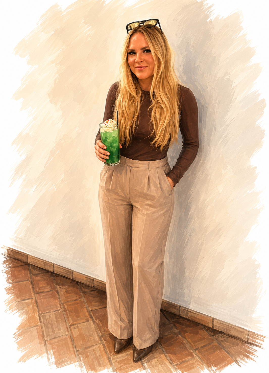 Millie, co-owner of Cafeina La Marina